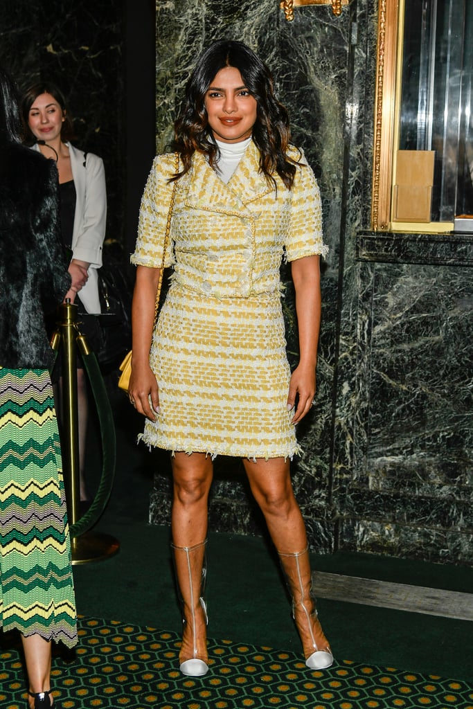 Priyanka Wore the Chanel Look to the Burn This Opening Night on Broadway in NYC
