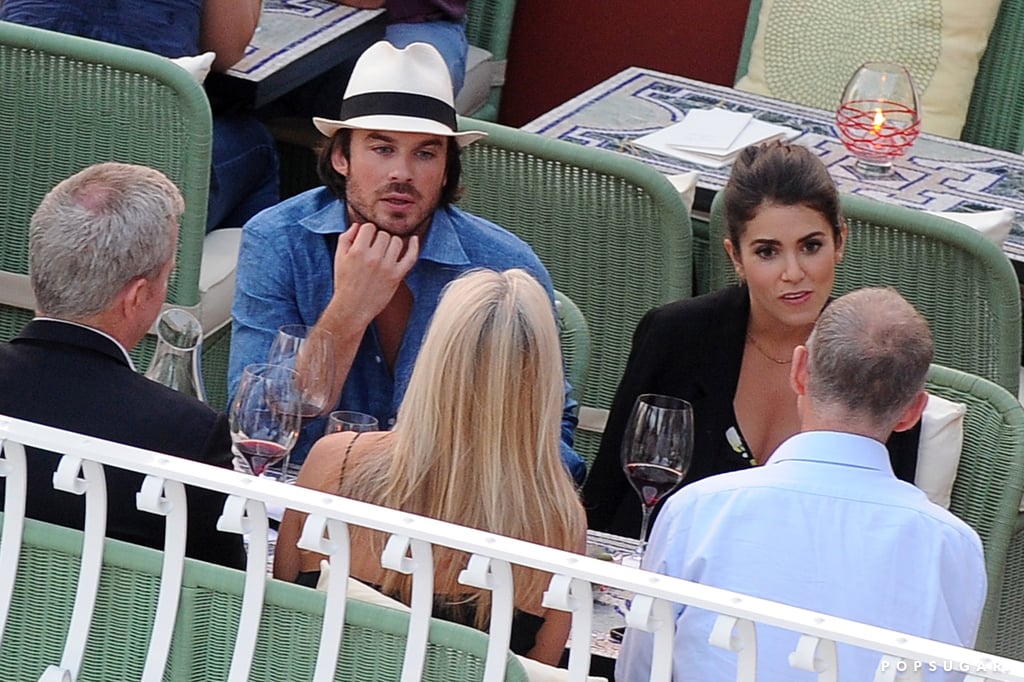 Ian Somerhalder and Nikki Reed Show PDA in Italy | Pictures