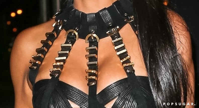 Kim Kardashian Versace Met Gala Afterparty Dress