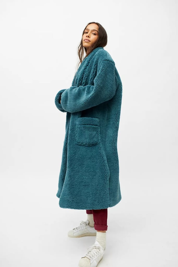 To Stay Warm: UO Just Chillin Sherpa Coat