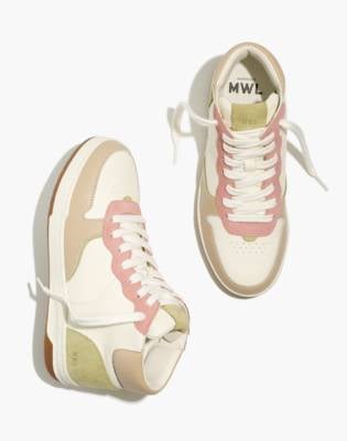 Madewell Court High-Top Sneakers