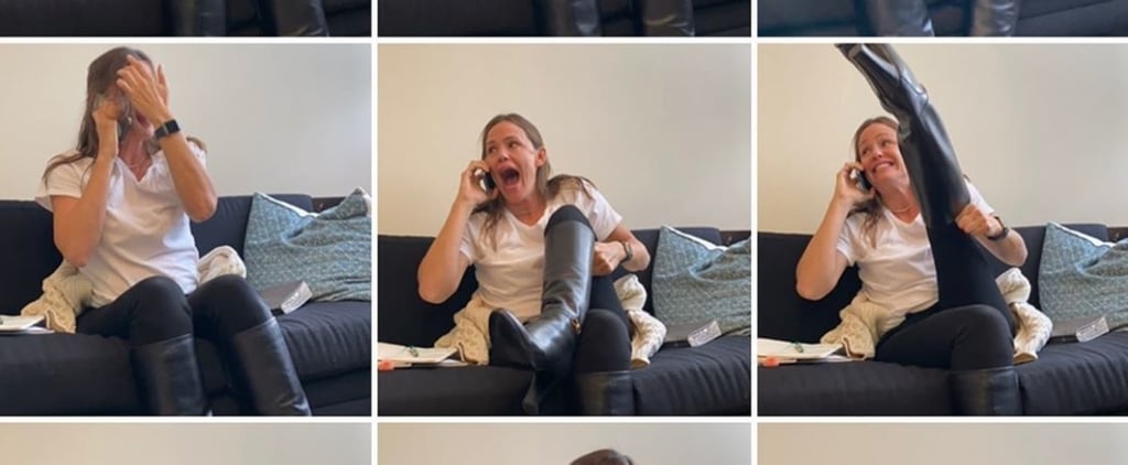 Jennifer Garner Reacts to Julie Andrews Call on Instagram