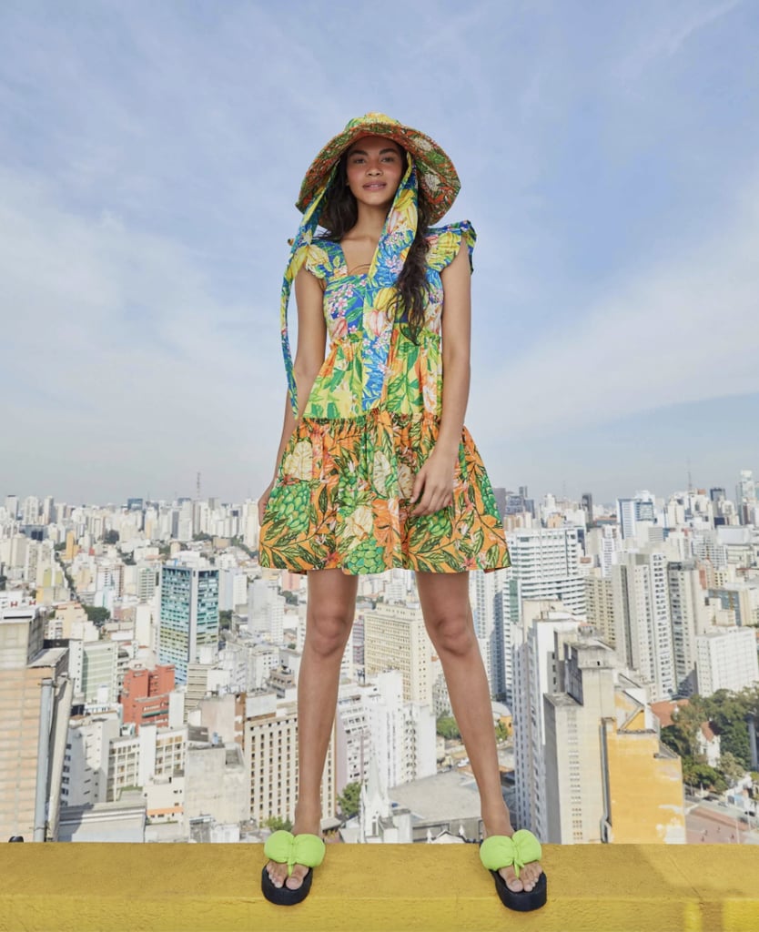 FARM Rio Caipirinha Tiered Mini Dress