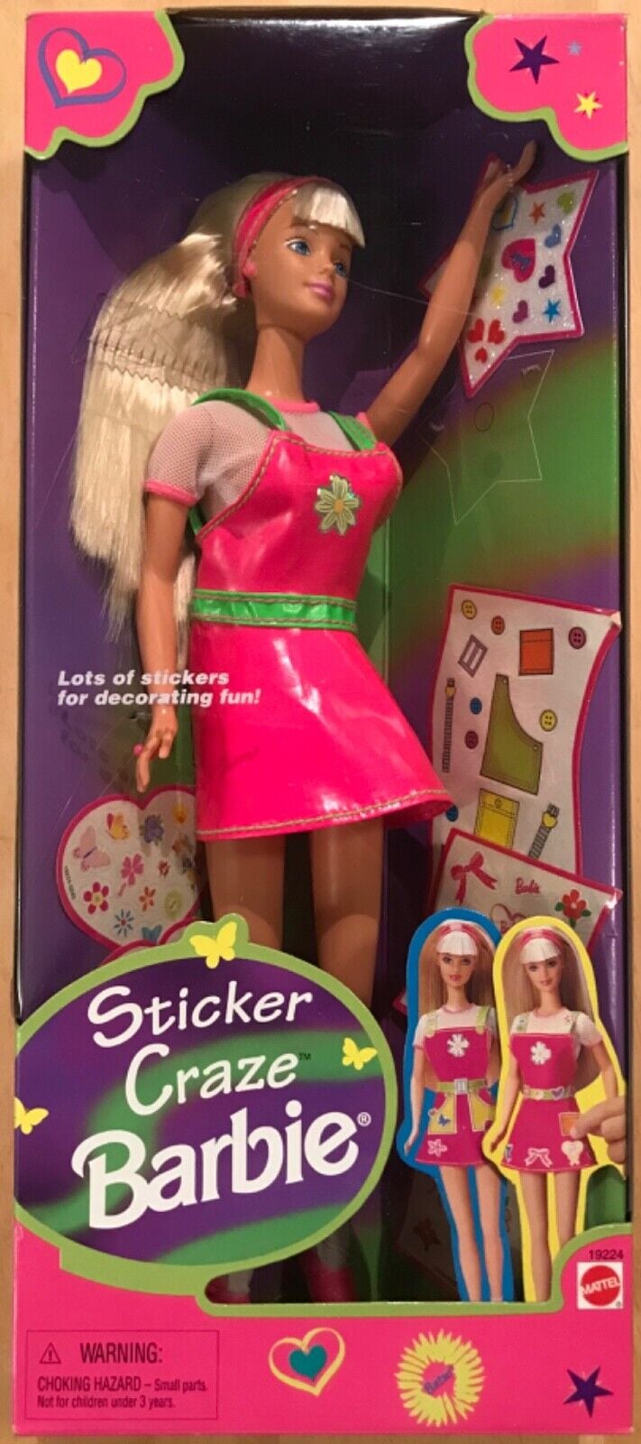 Sticker Craze Barbie Doll