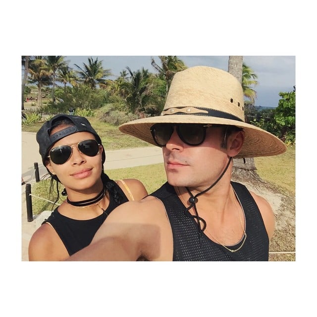 The hot couple closed out their March with a trip abroad to Mexico!