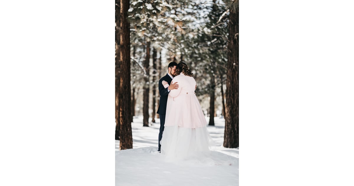 Outdoor Winter Wedding Inspiration POPSUGAR Love UK Photo 30