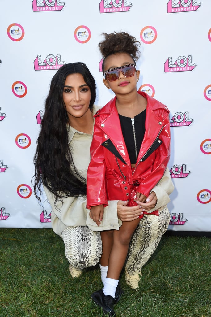 North West and Kim Kardashian at LOL Fashion Show 2018 | POPSUGAR Celebrity