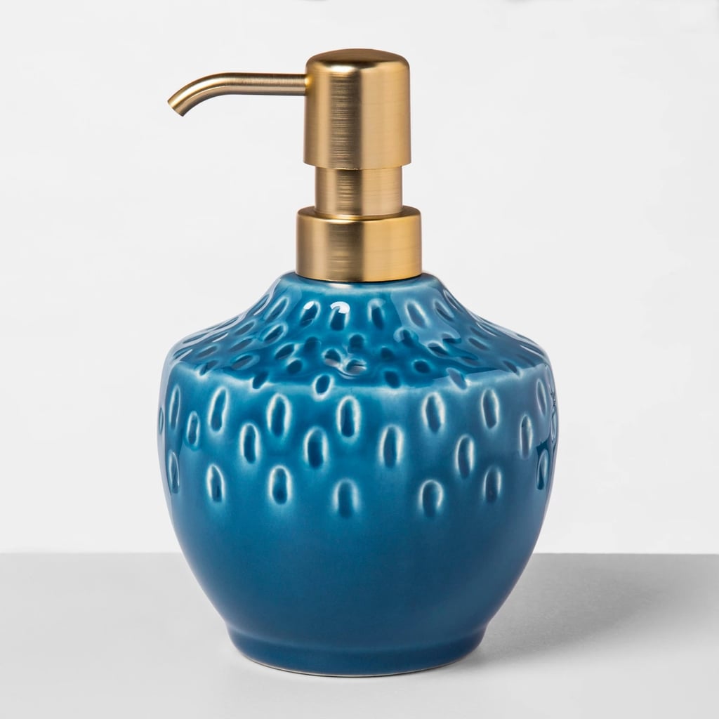 Get the Look: Decal Pattern Ceramic Soap/Lotion Dispenser