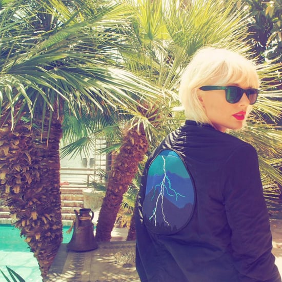 Taylor Swift's Bleached Blond Hair