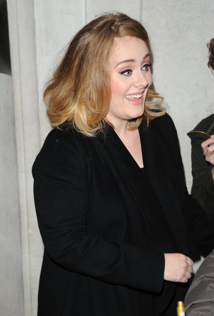 Adele Out in London October 2015