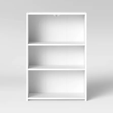 Room Essentials Three-Shelf Bookcase
