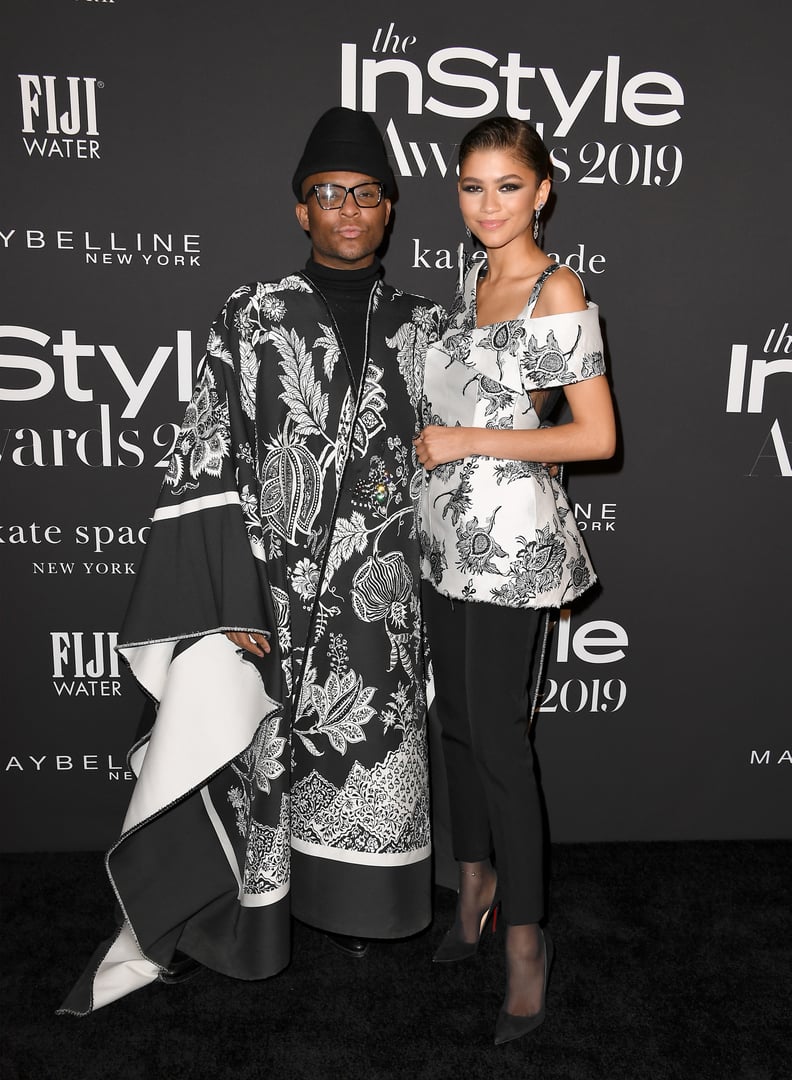 Law Roach and Zendaya at the 2019 InStyle Awards