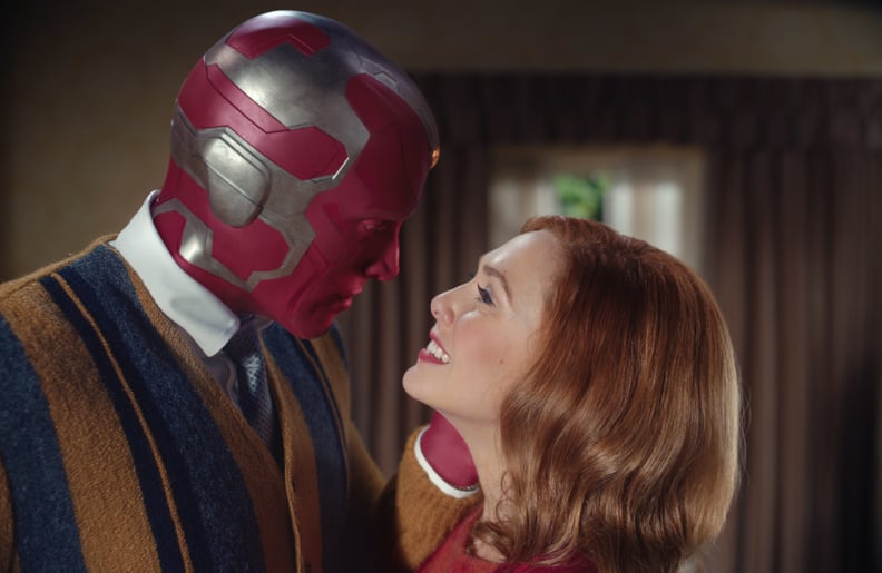 Vision and Wanda From "WandaVision"