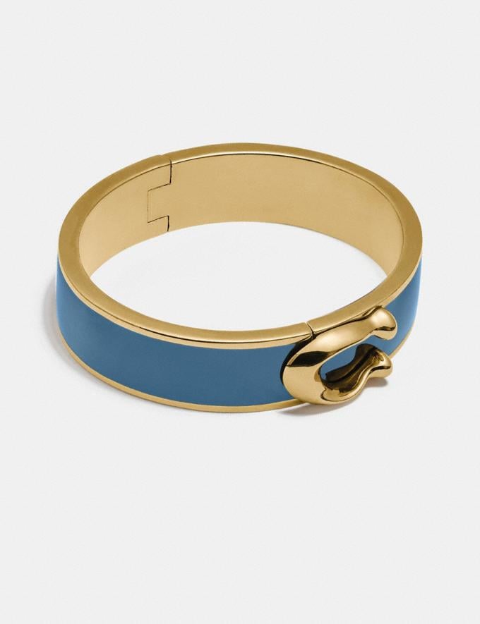 Signature Large Hinged Bangle