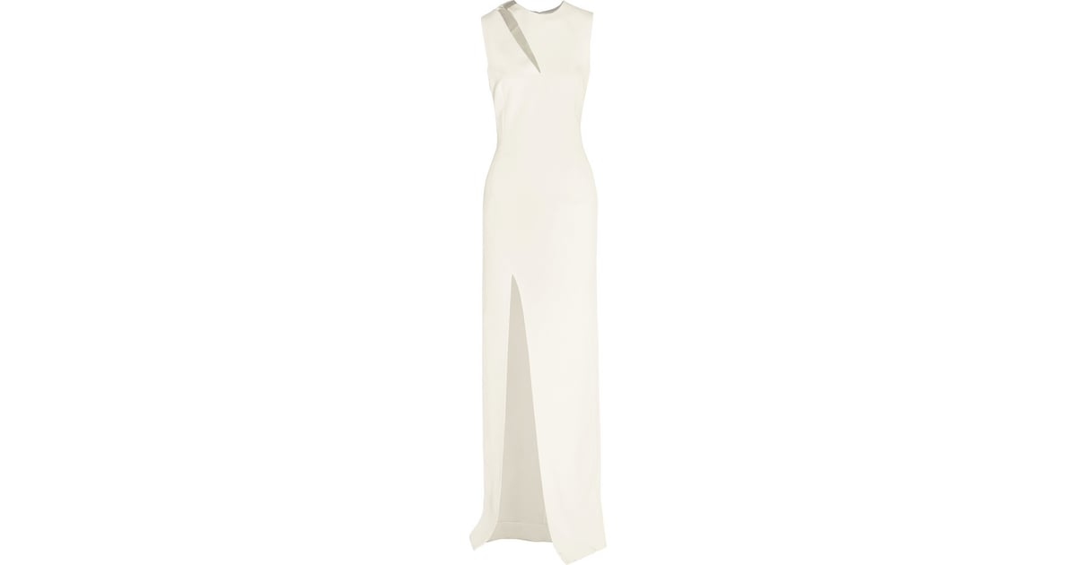 Mugler Cutout Dress ($3,680) | White Dresses For Your Wedding Weekend ...