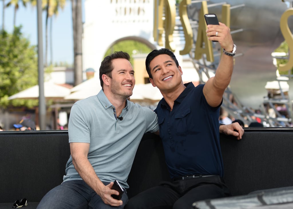 Mark-Paul Gosselaar on Extra With Mario Lopez 2015