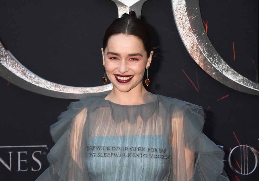 Emilia Clarke Valentino Gown Game of Thrones Premiere