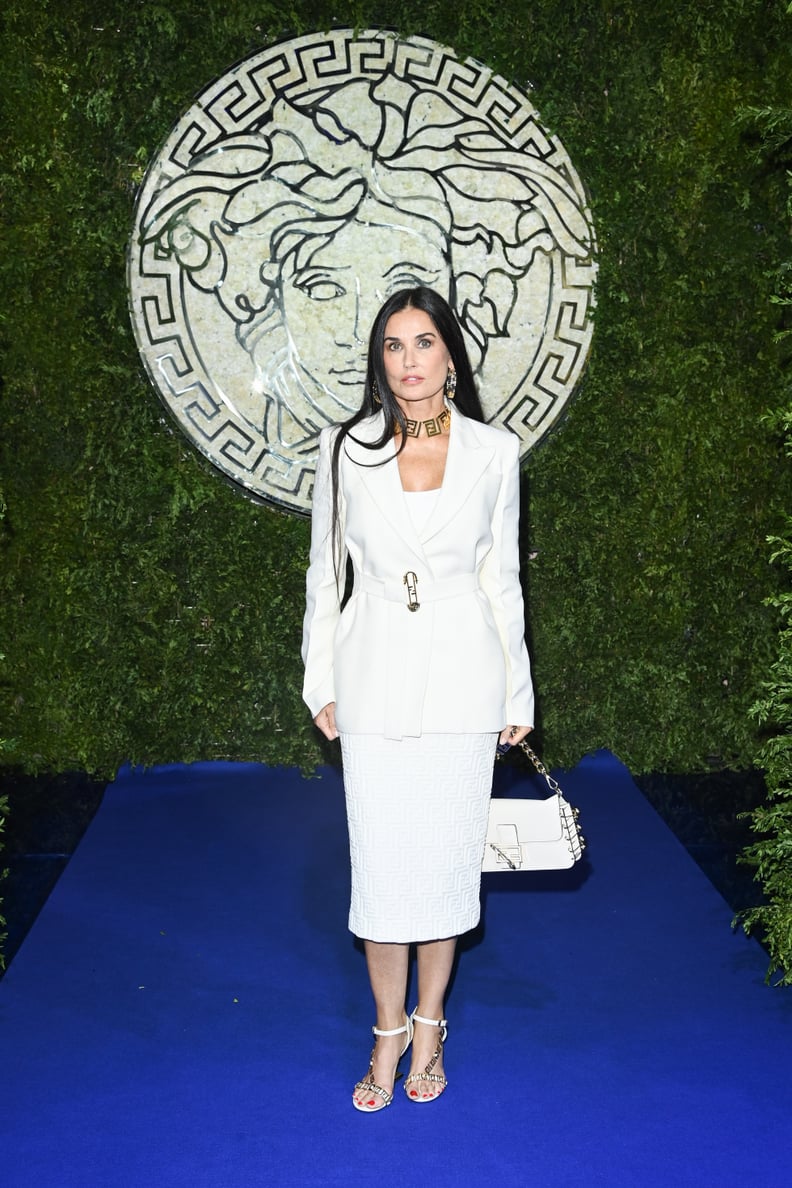 Demi Moore at the Versace by Fendi Show