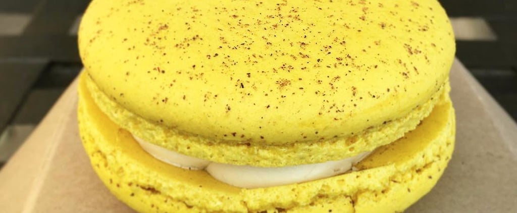 Disneyland Eggnog Macarons