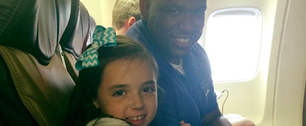 Southwest Flight Attendant Comforts Scared Little Girl