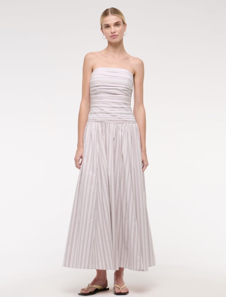 Abercrombie The A & F Emerson Strapless Maxi Dress