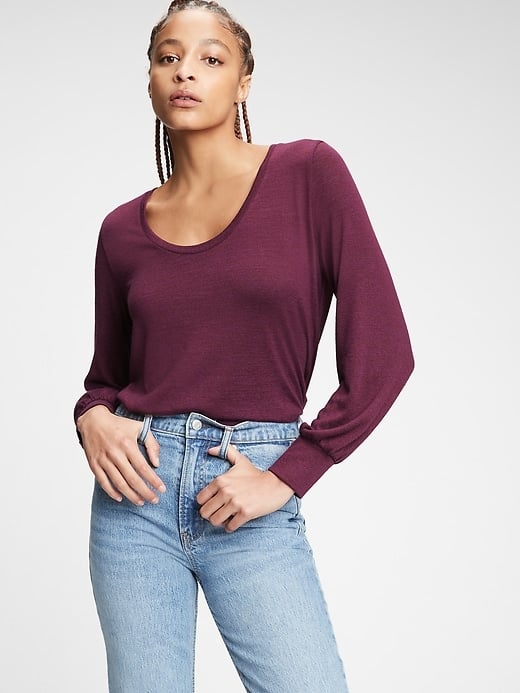 Gap Softspun Scoopneck T-Shirt