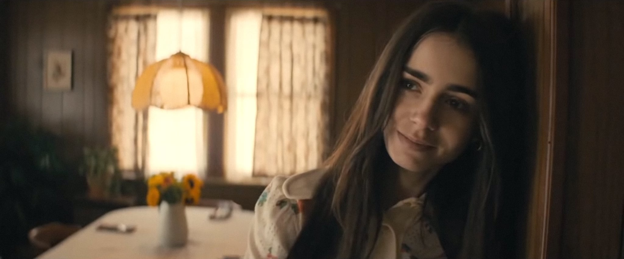EXTREMELY WICKED, SHOCKINGLY EVIL, AND VILE, Lily Collins, 2019.  Netflix / courtesy Everett Collection