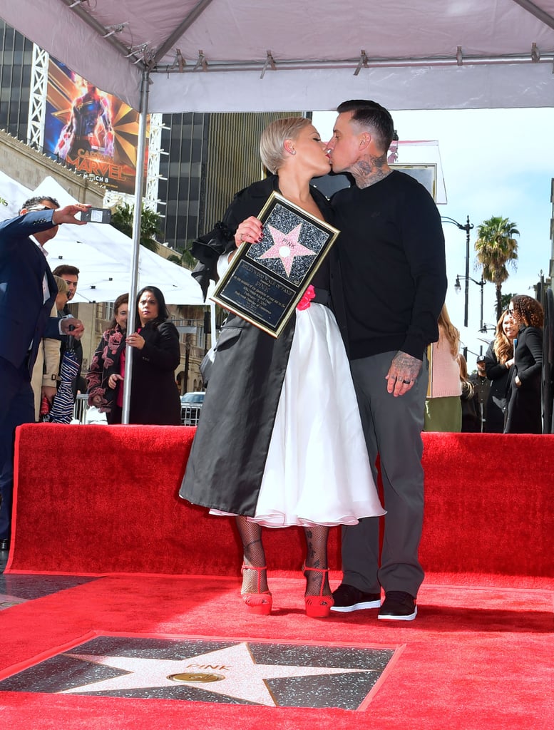 Pink at Hollywood Walk of Fame Ceremony 2019