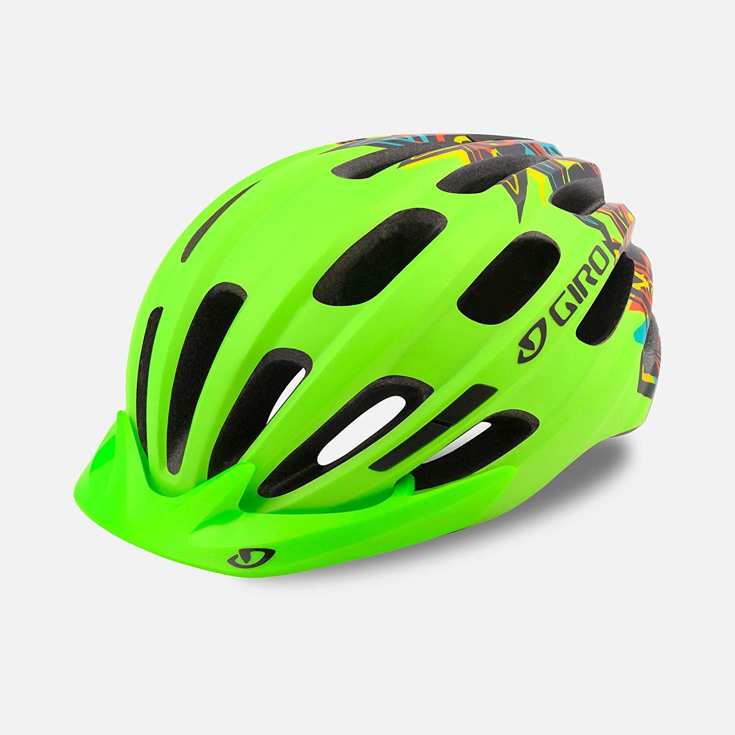 green bicycle helmet