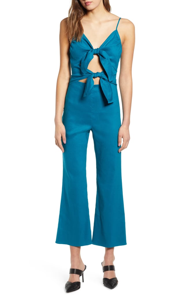 Leith Tie-Front Jumpsuit