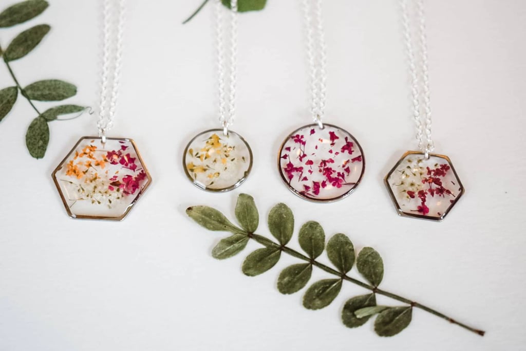 For Plant Parents: Birth Month Flower Necklace