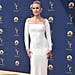 Kristen Bell White Gown at the 2018 Emmys