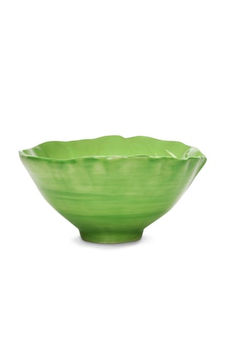 Tory Burch Home Lettuce Ware Soup Bowl