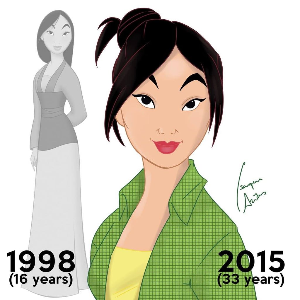 Mulan | Aging Disney Princesses | POPSUGAR Beauty Photo 9