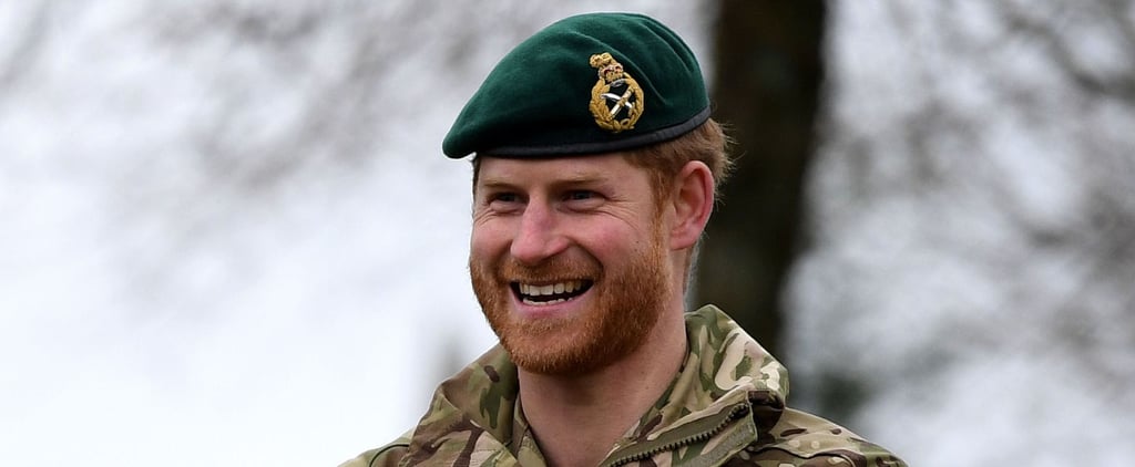 Prince Harry in Uniform at Green Beret Presentation 2019