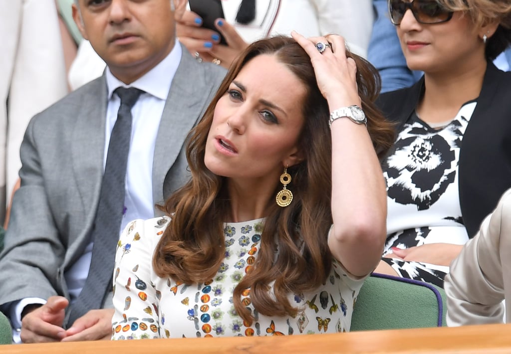 Kate Middleton's Facial Expressions Watching Sports Pictures