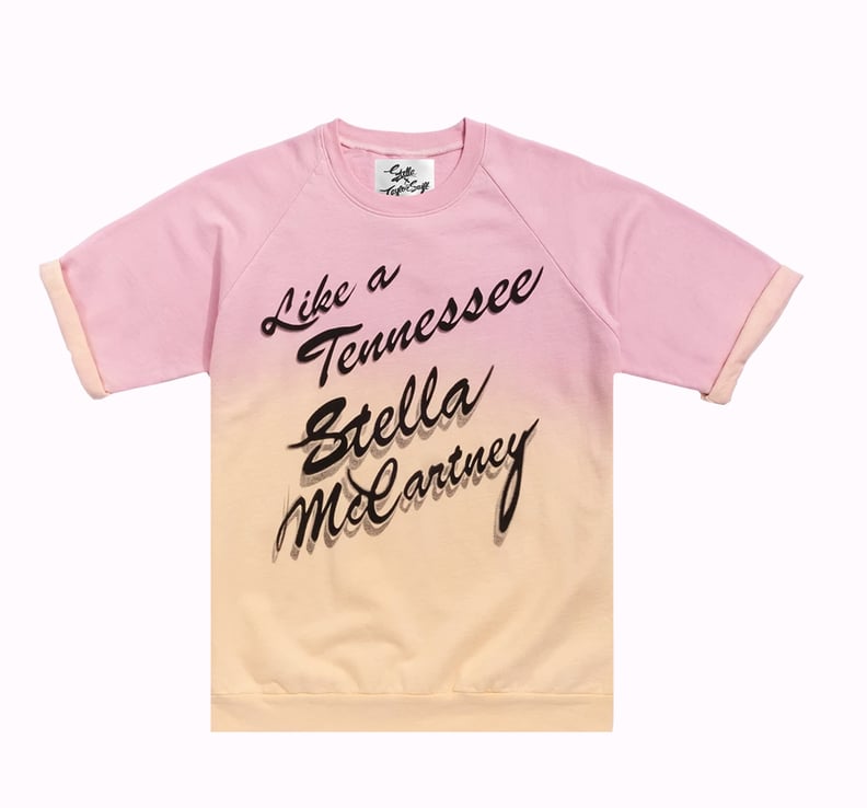 Stella x Taylor Swift Pink and Peach Fleece Tee