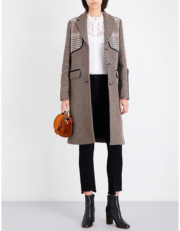 Maje Galilee Houndstooth Coat | This 