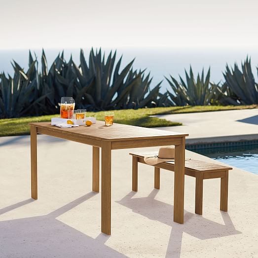 West elm outlet square dining table