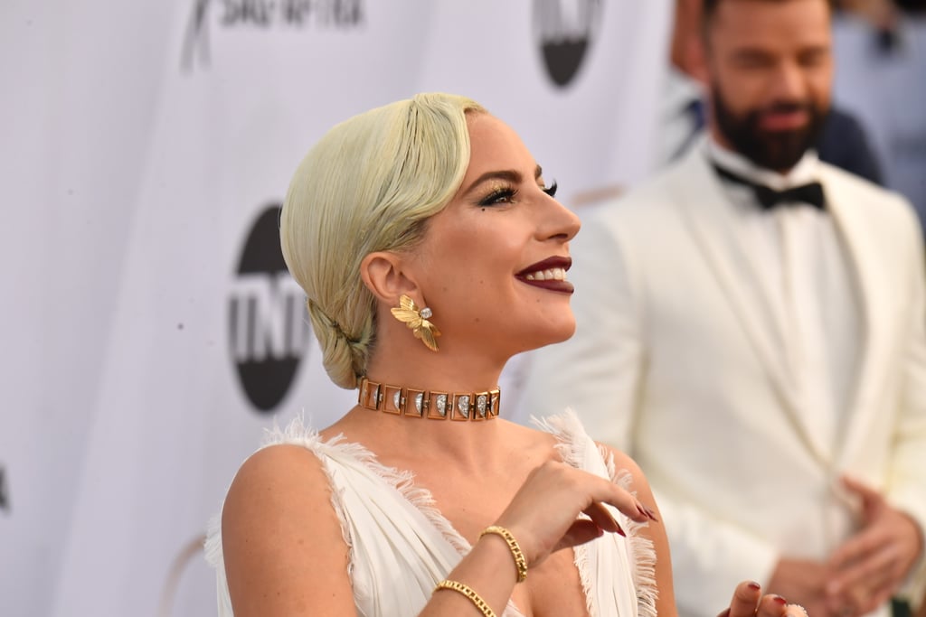 Lady Gaga Dior Dress at the SAG Awards 2019