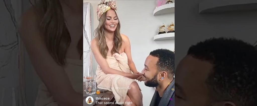 Chrissy Teigen and Luna Join John Legend's Instagram Concert For a Sweet Musical Trio