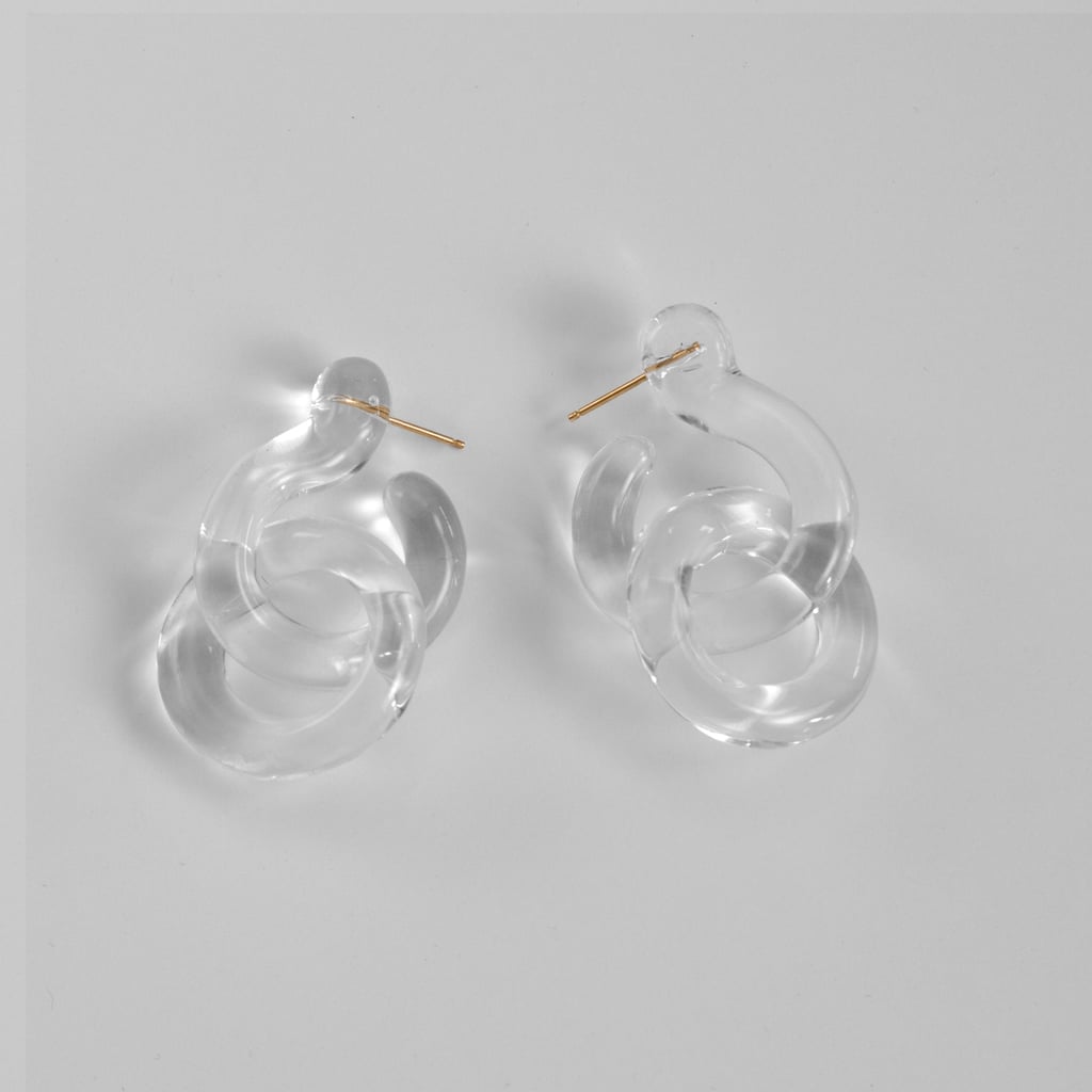 Annika Inez Dual Glassy Hoops