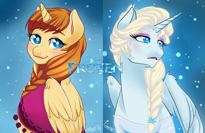 Frozen My Little Ponies