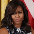 Michelle Obama Just Wore the Most Unpredictable Floral Dress We've Ever Seen