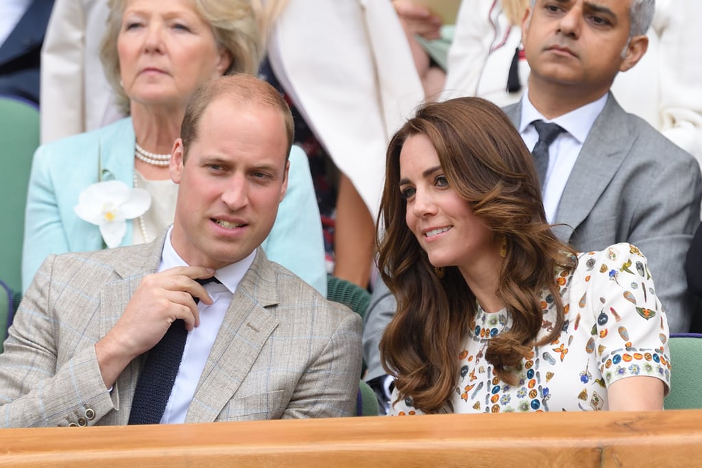 Prince William and Kate Middleton at Wimbledon July 2016