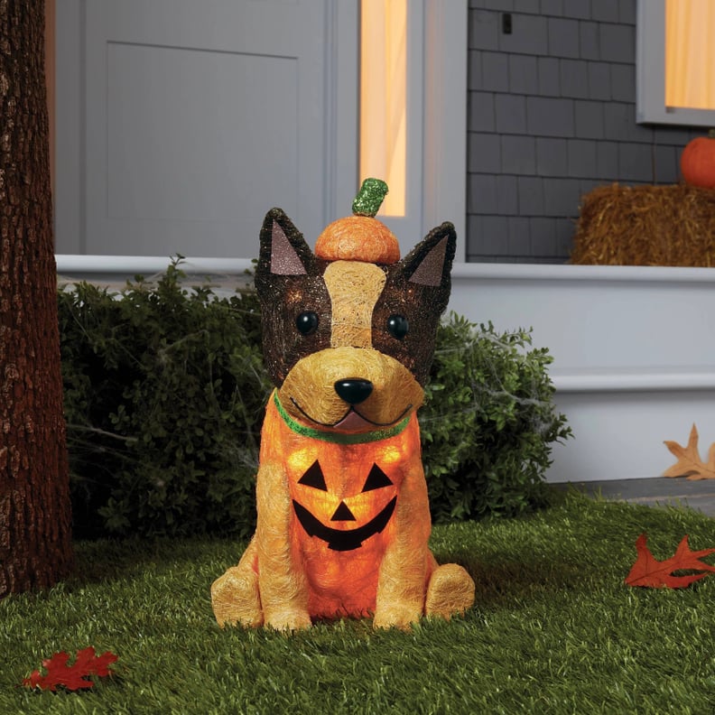 Hyde & EEK! Boutique French Bulldog Light-Up Halloween Lawn Ornament