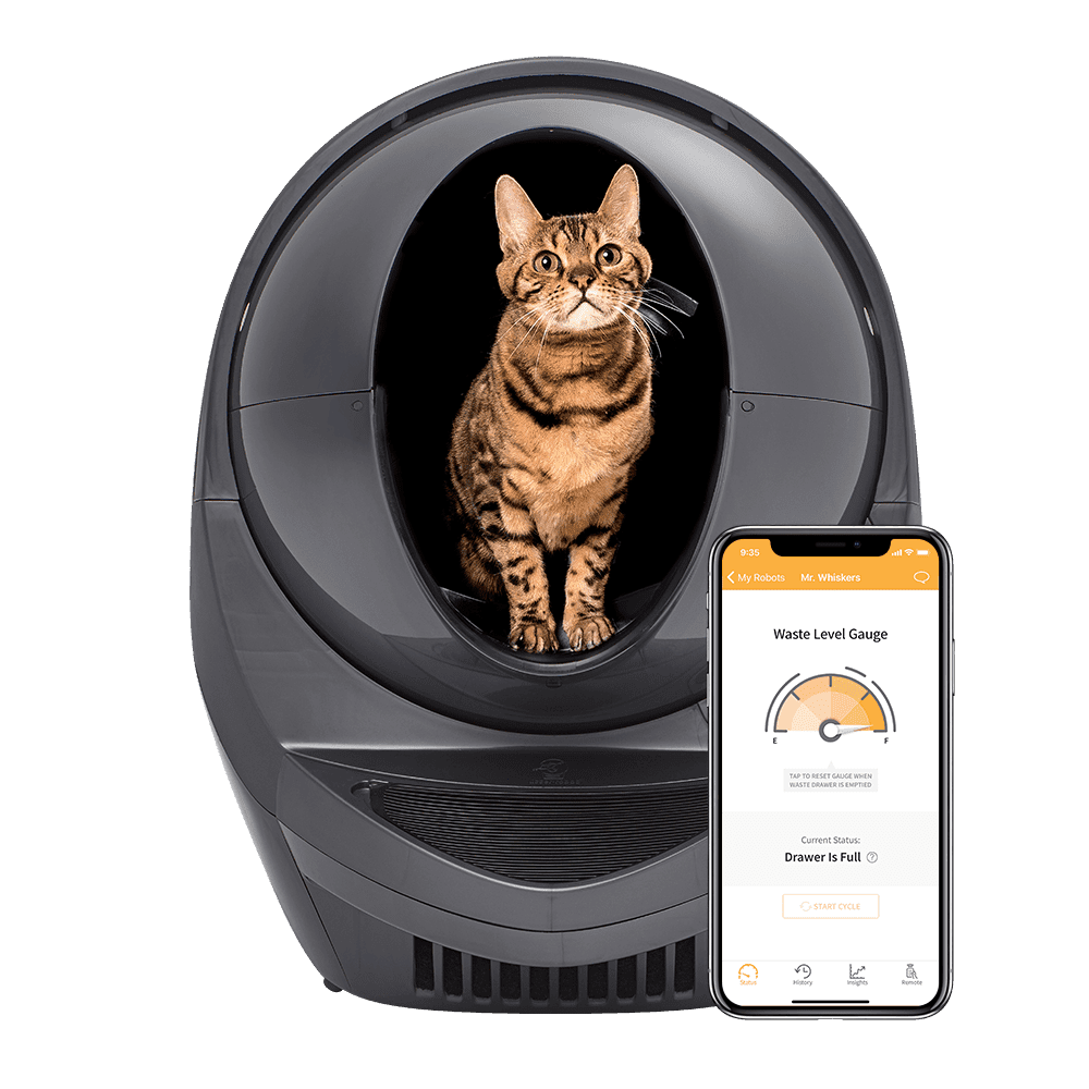 LitterRobot 3 Connect SelfCleaningWiFi Litter Box in Grey LitterRobot 3 Connect Review
