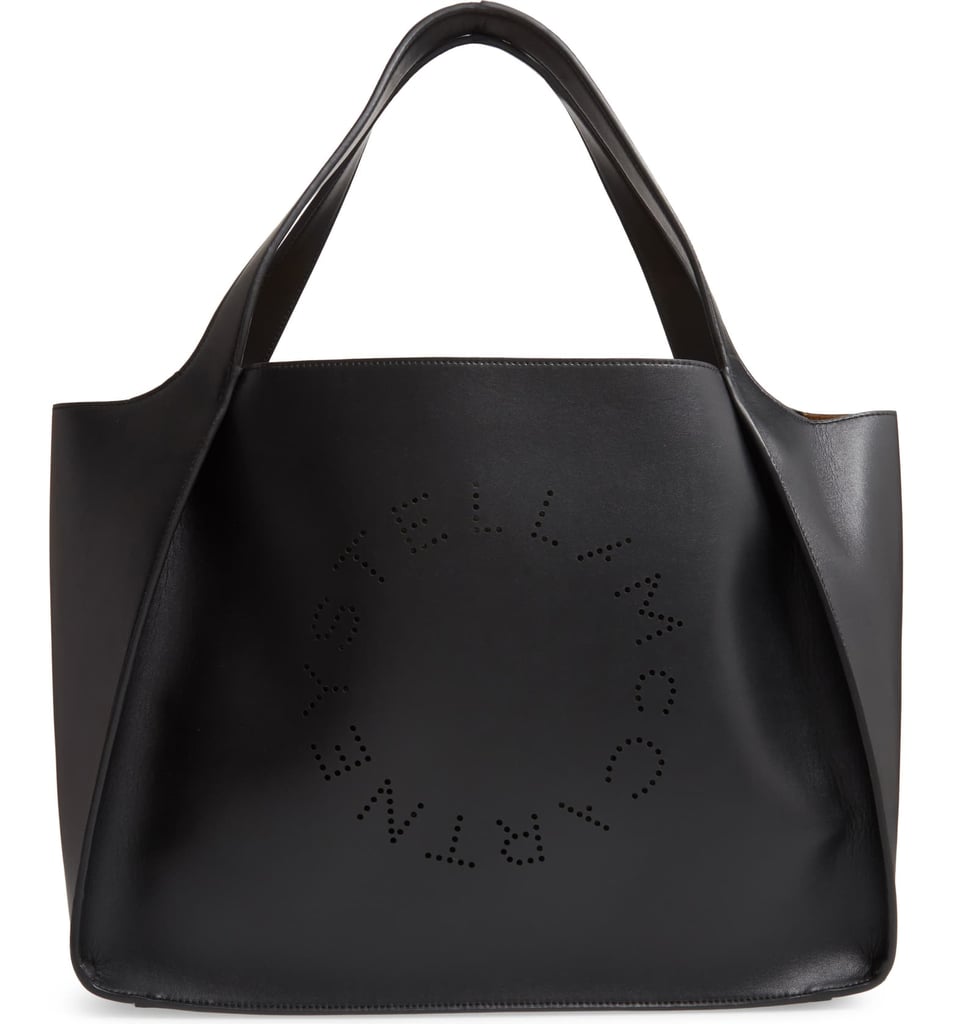 Stella McCartney Perforated Logo Faux Leather Tote