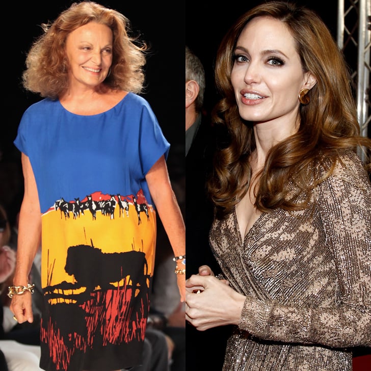 Diane von Furstenberg Played by Angelina Jolie