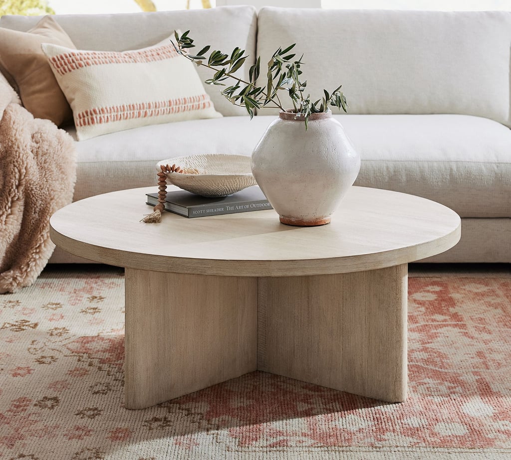 A Timeless Round Coffee Table From Pottery Barn